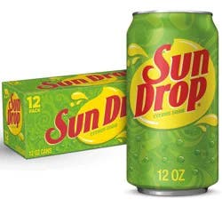 Sundrop Sun Drop Citrus Soda - 12pk/12 fl oz Cans