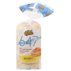 Schmidt's Old Tyme 647 Plain Bagels 19 oz