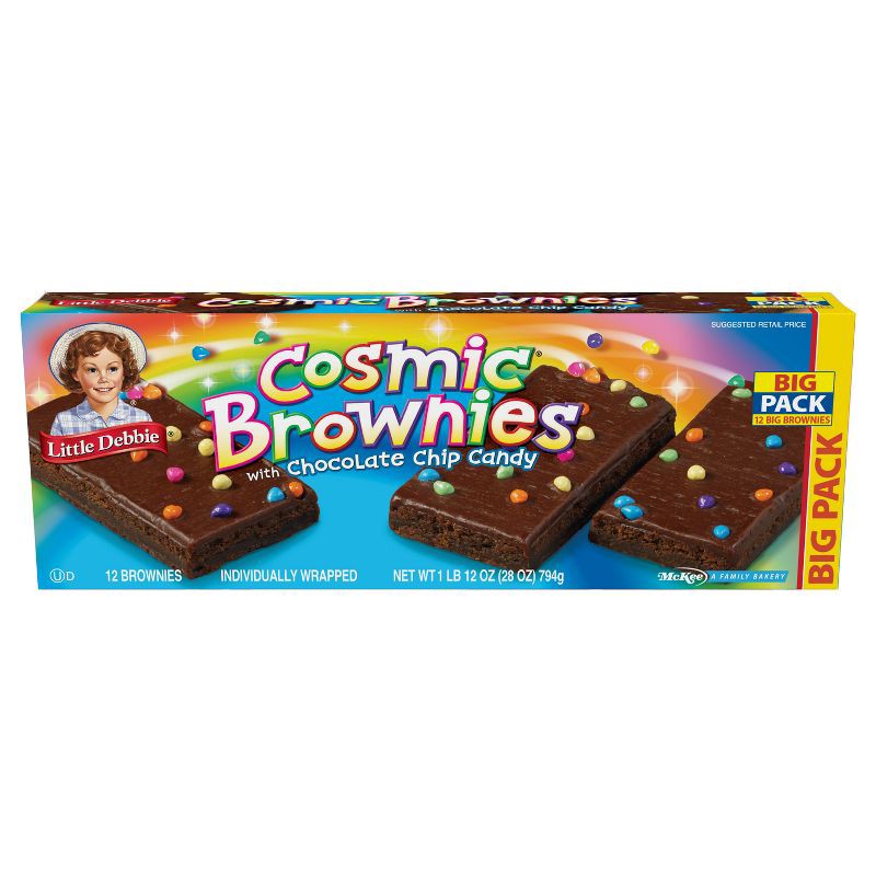 slide 2 of 4, Little Debbie Cosmic Brownies - 28oz/12ct, 28 oz, 12 ct