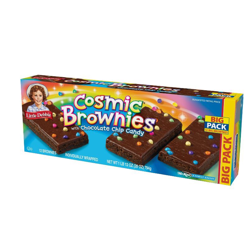 slide 3 of 4, Little Debbie Cosmic Brownies - 28oz/12ct, 28 oz, 12 ct