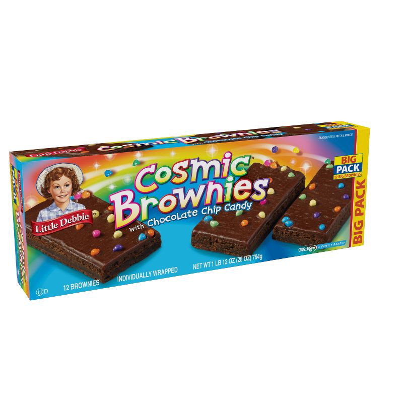 slide 1 of 4, Little Debbie Cosmic Brownies - 28oz/12ct, 28 oz, 12 ct