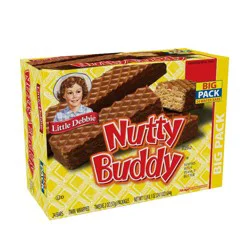 Little Debbie Peanut Butter Nutty Bar - 24.1oz/24ct