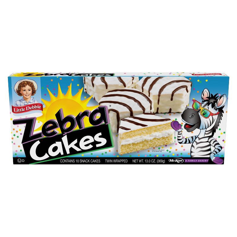 slide 2 of 8, Little Debbie Zebra Cakes - 13oz/10ct, 10 ct; 13 oz