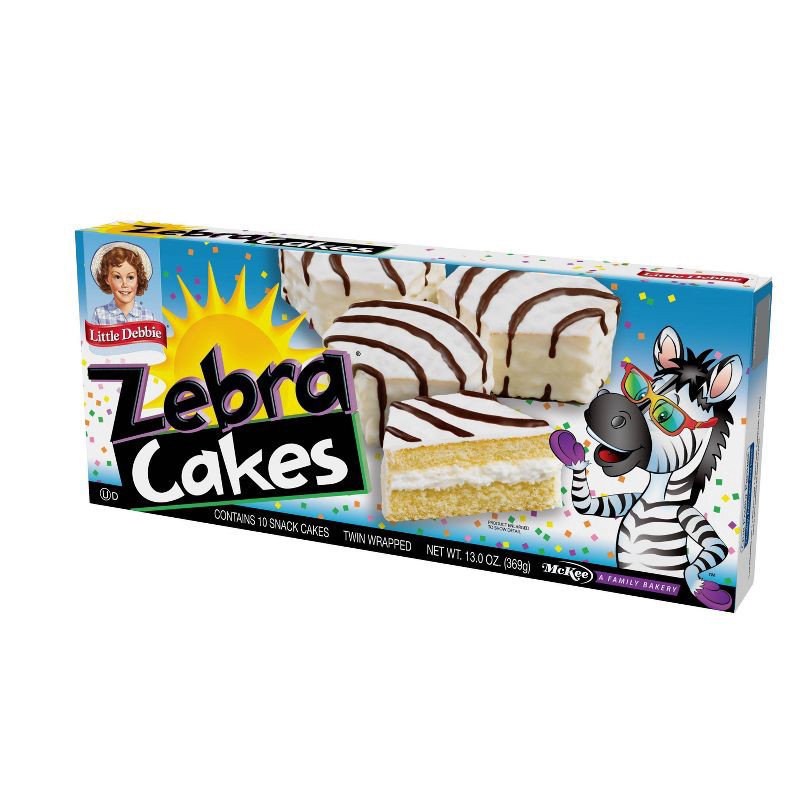 slide 3 of 8, Little Debbie Zebra Cakes - 13oz/10ct, 10 ct; 13 oz