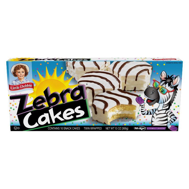 slide 8 of 8, Little Debbie Zebra Cakes - 13oz/10ct, 10 ct; 13 oz