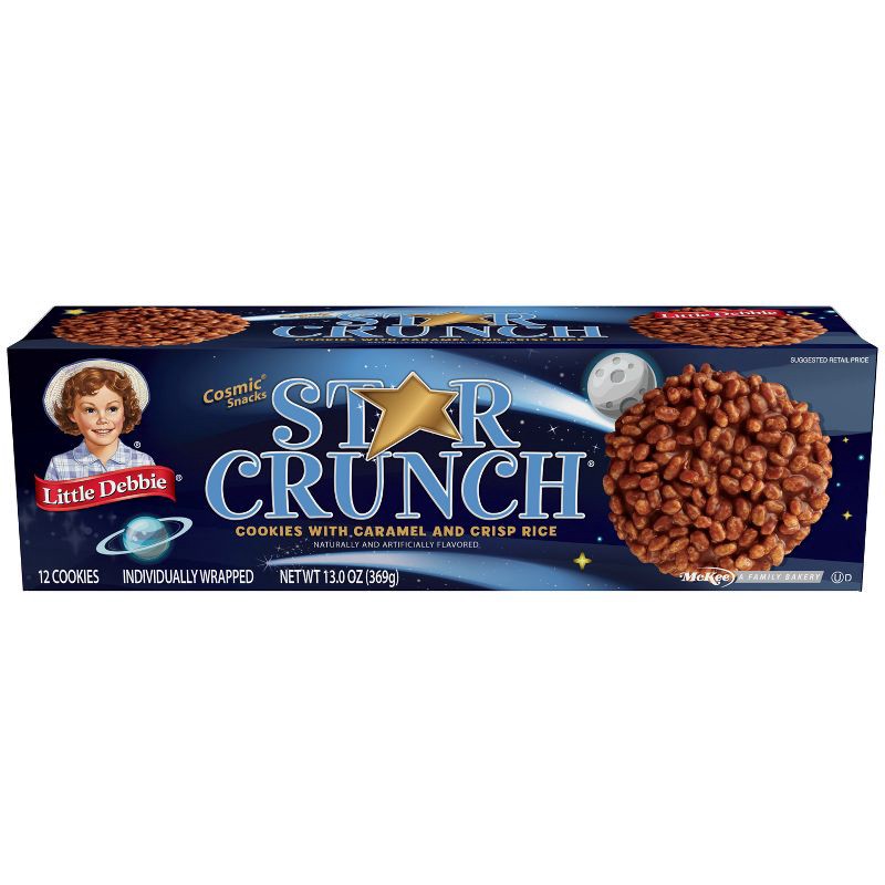 slide 2 of 4, Little Debbie Star Crunch Crisp Snacks - 12pk/13oz, 12 ct, 13 oz