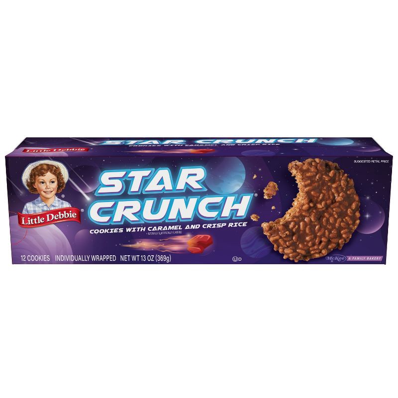 slide 2 of 4, Little Debbie Star Crunch Crisp Snacks - 12pk/13oz, 12 ct, 13 oz