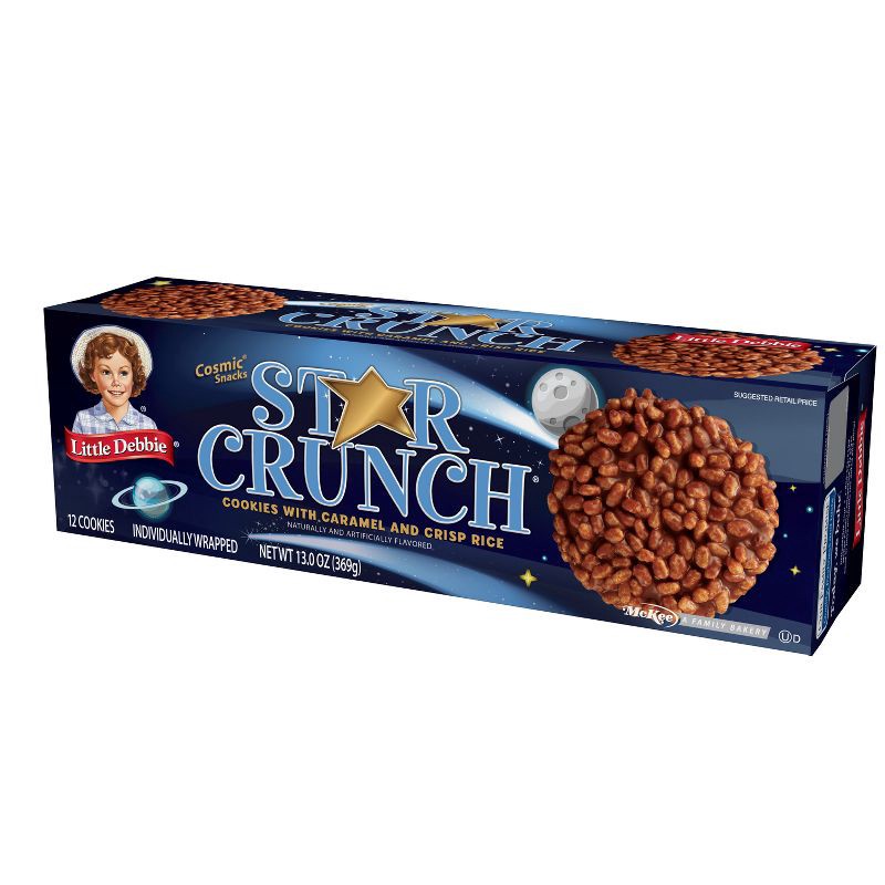 slide 3 of 4, Little Debbie Star Crunch Crisp Snacks - 12pk/13oz, 12 ct, 13 oz