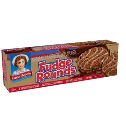 Little Debbie Fudge Rounds - 9.5oz/8pk