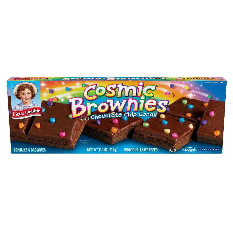 slide 2 of 4, Little Debbie Cosmic Brownies - 13.1oz/6ct, 13.1 oz, 6 ct