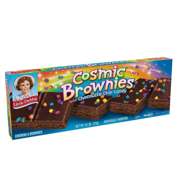 slide 1 of 4, Little Debbie Cosmic Brownies - 6ct/13.1oz, 6 ct, 13.1 oz