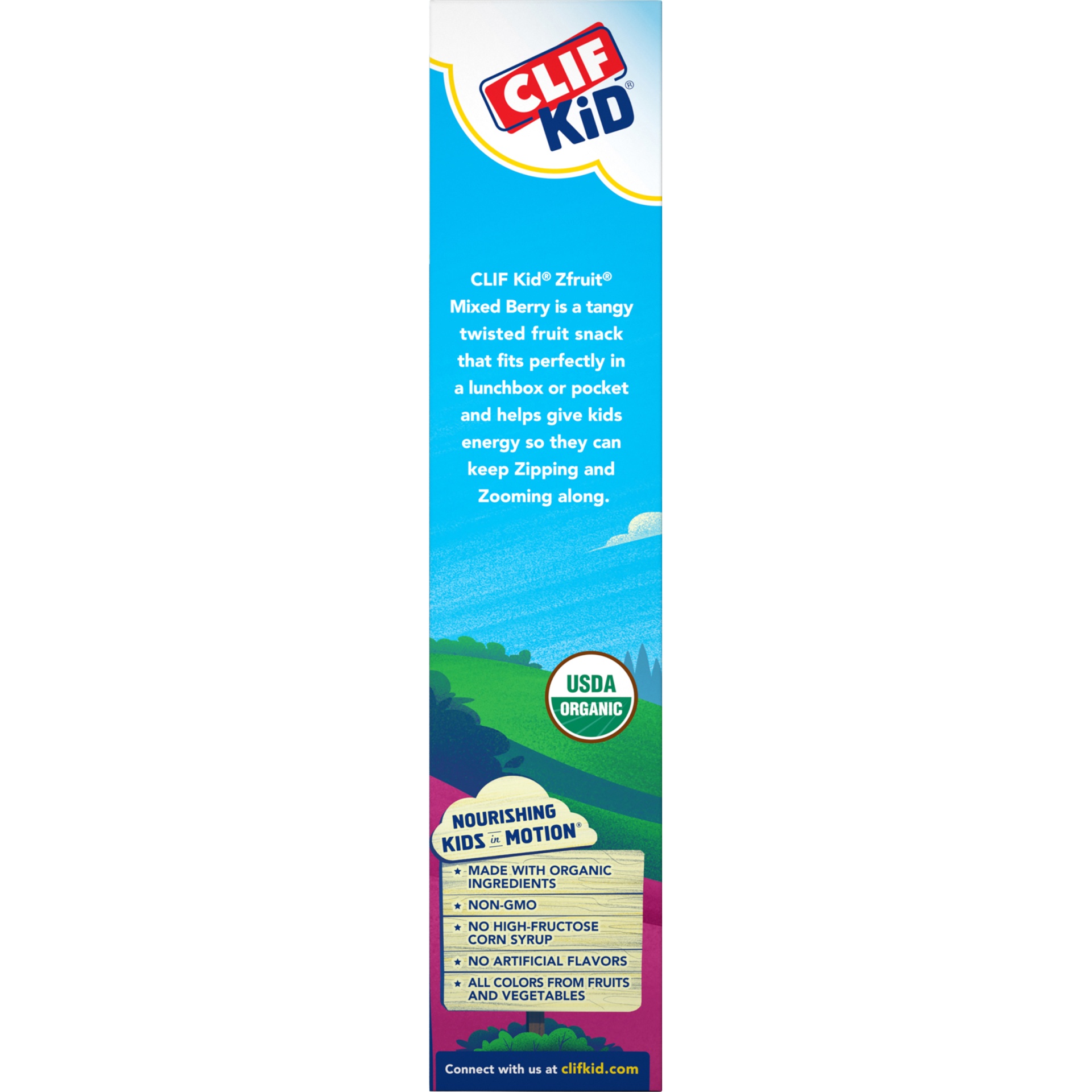 slide 5 of 9, CLIF Kid Organic ZFruit Mixed Berry Fruit Rope Snack, 6 ct
