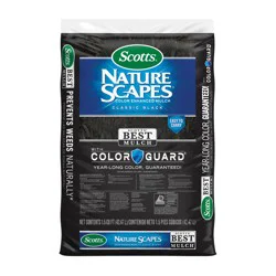 Scotts Nature Scapes Color Enhanced 1.5-cu ft Classic Black Blend Mulch