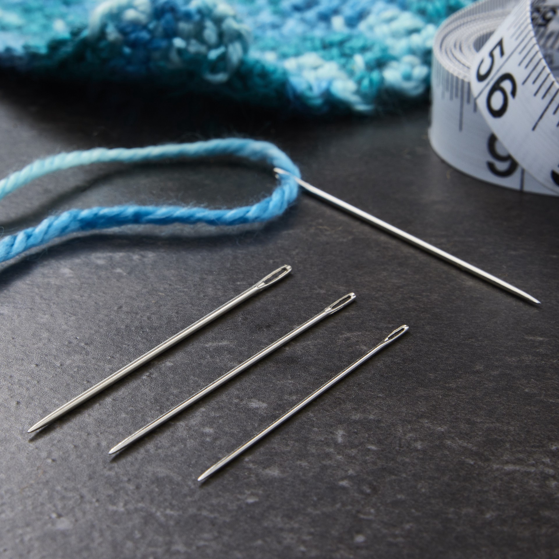 slide 2 of 3, Loops & Threads Cotton Darners, 1/5