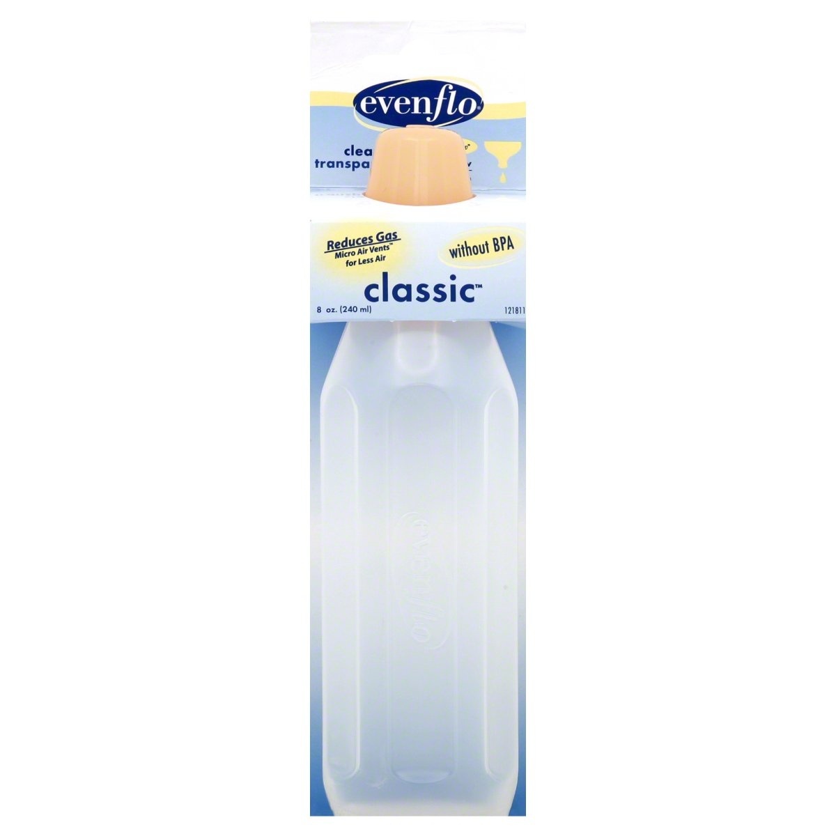 slide 1 of 1, Evenflo Bpa-Free Clear Nurser, 8 oz