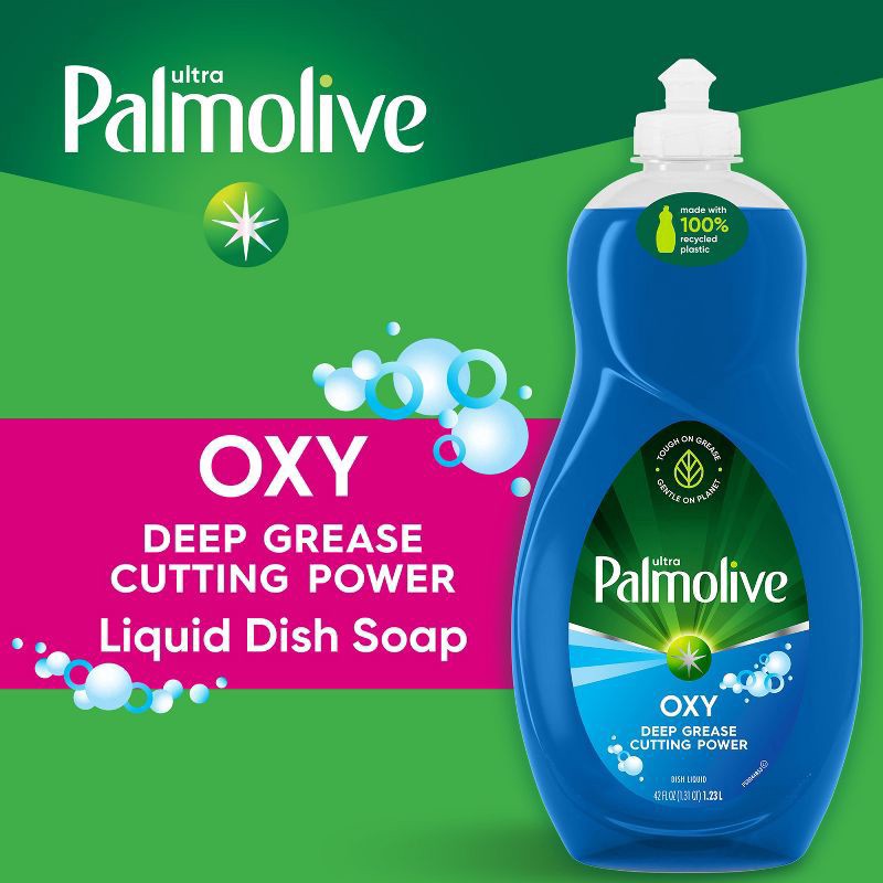 slide 9 of 9, Palmolive Ultra Oxy Dish Liquid 42 fl oz, 42 fl oz