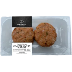 Black Pearl Salmon Burger Garden Harvest Atlantic