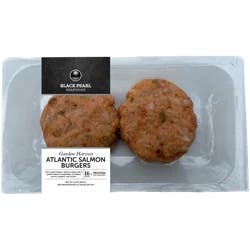 Black Pearl Salmon Burger Garden Harvest Atlantic