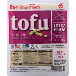 House Foods Premium Tofu Extra Firm - 16 Oz