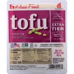House Foods Premium Tofu Extra Firm - 16 Oz