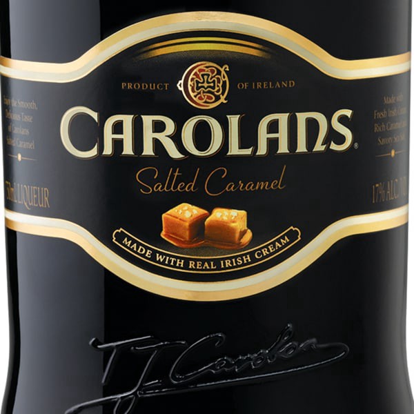 slide 4 of 17, Carolans Salted Caramel Irish Cream Liqueur, 750 ml