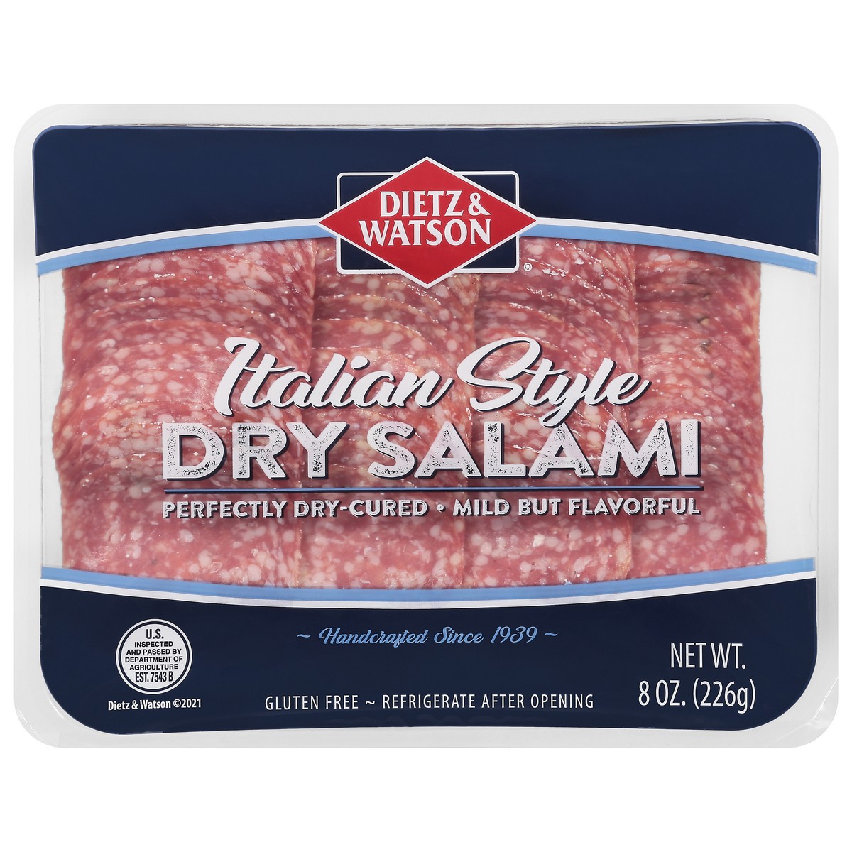 slide 11 of 14, Dietz & Watson Italian Style Dry Salami 8 oz, 8 oz