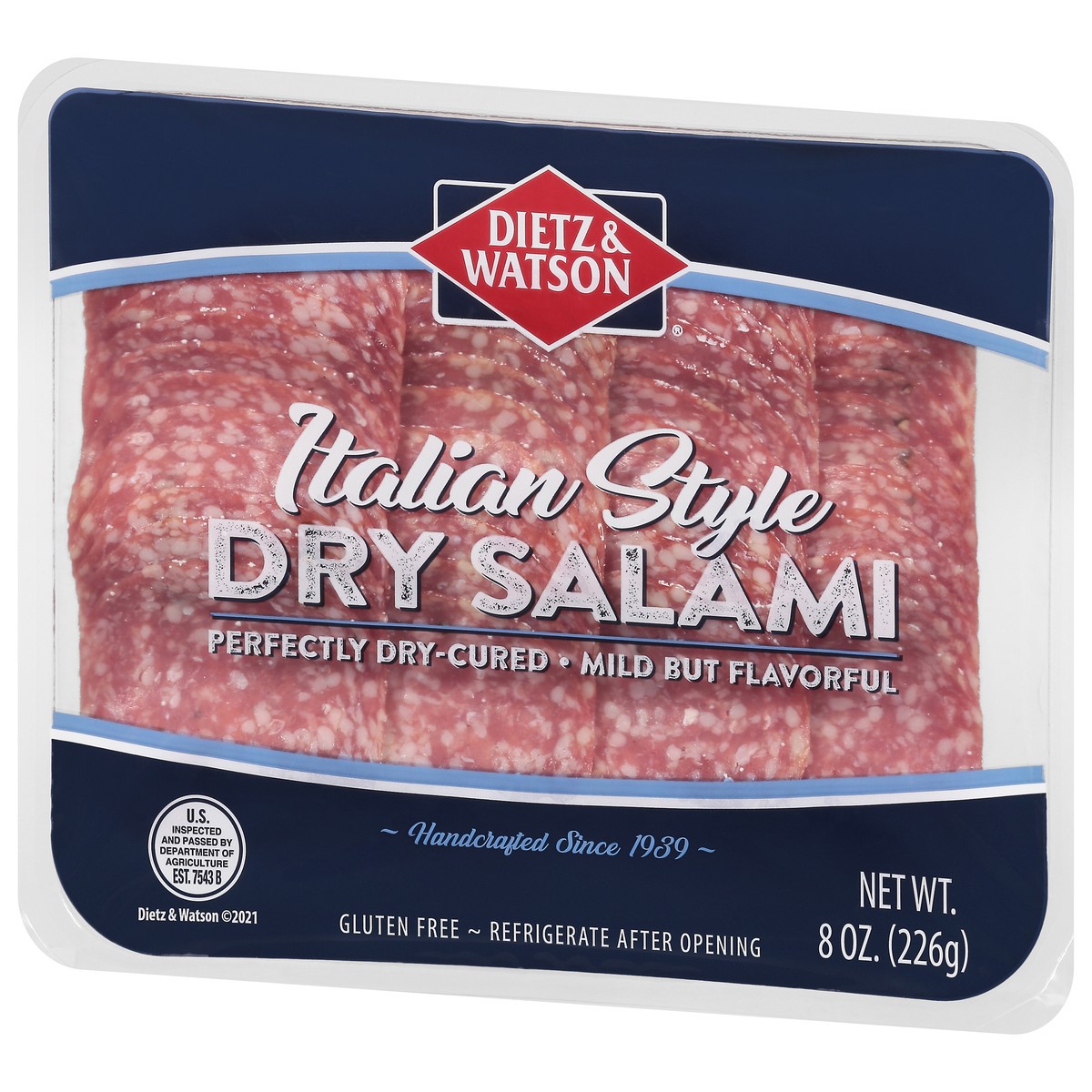 slide 14 of 14, Dietz & Watson Italian Style Dry Salami 8 oz, 8 oz