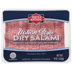 Dietz & Watson Italian Style Dry Salami 8 oz