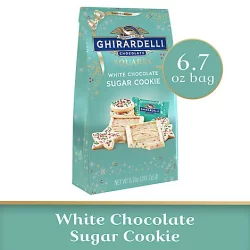 Ghirardelli White Chocolate Sugar Cookie Squares Bag- 6.7 oz