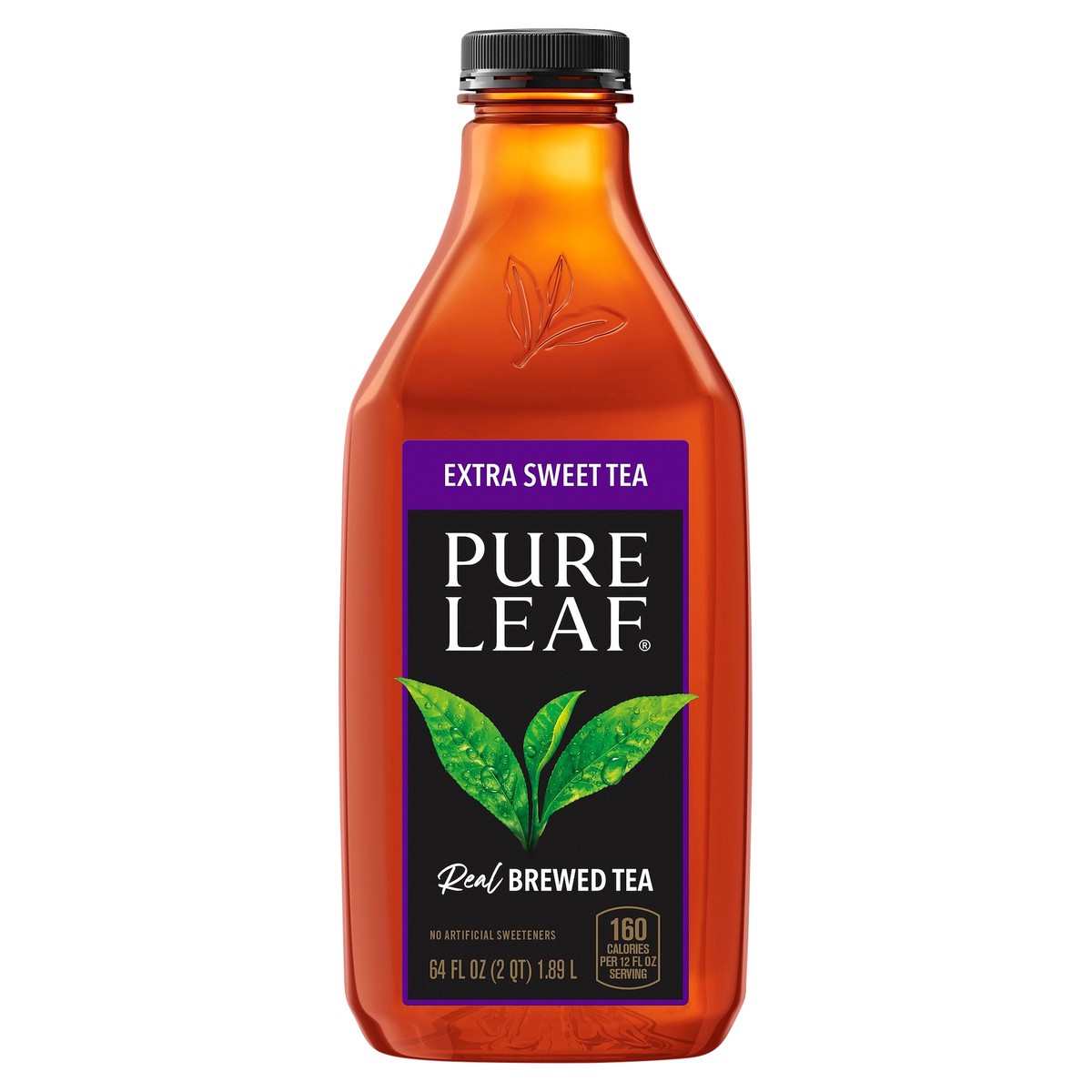 slide 8 of 10, Pure Leaf Real Brewed Tea Extra Sweet Tea 64 Fl Oz, 64 fl oz