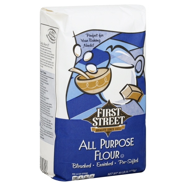 slide 1 of 1, First Street All Purpose Flour, 10 lb