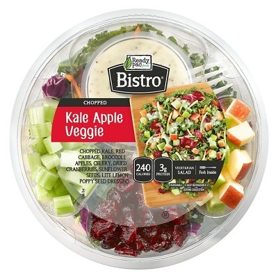 slide 1 of 1, Ready Pac Bistro Kale Apple Salad Bowl, 5.5 oz