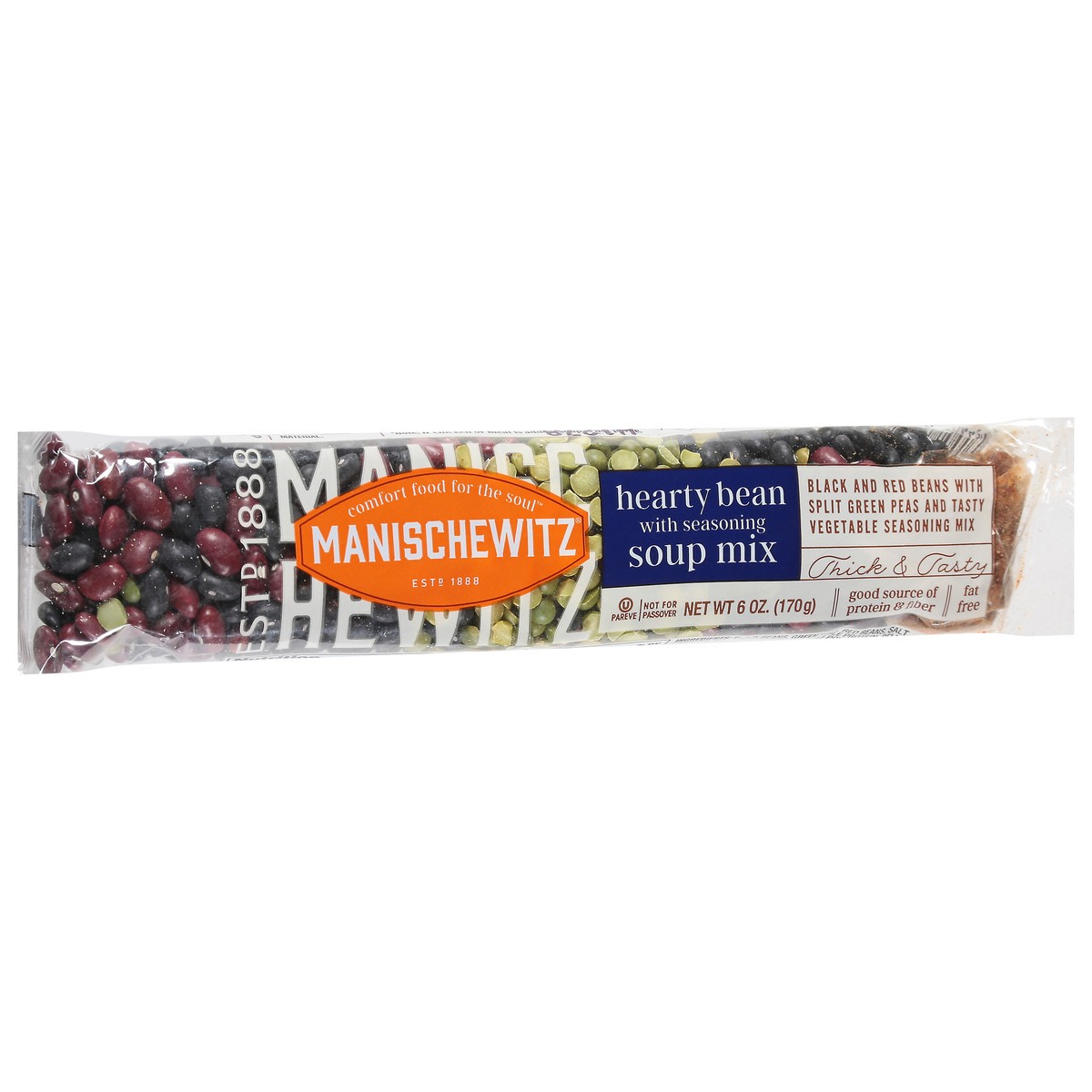 slide 8 of 9, Manischewitz Hearty Bean Soup Mix, 6 oz