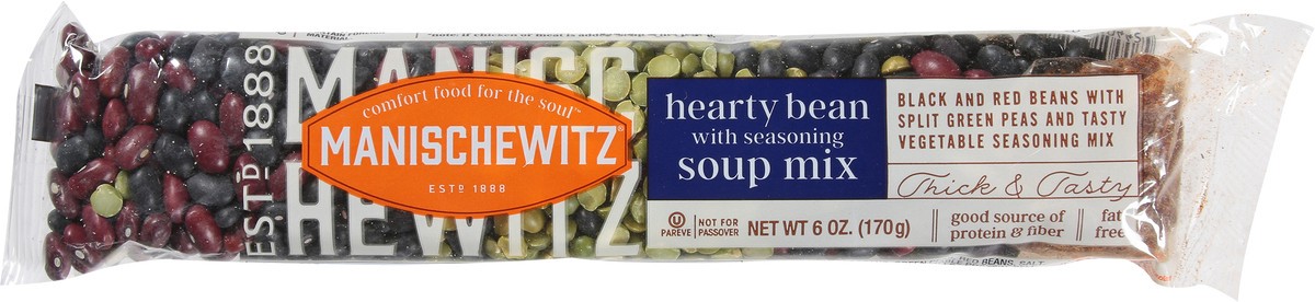 slide 5 of 9, Manischewitz Hearty Bean Soup Mix, 6 oz