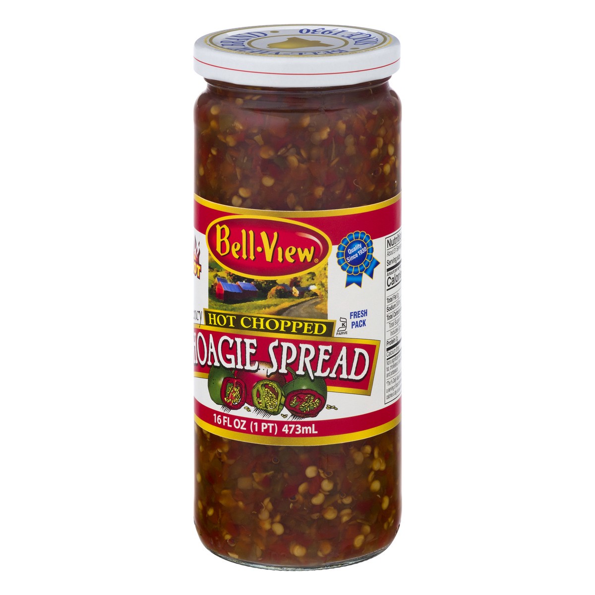 slide 4 of 9, Bell-View Hot Chopped Fresh Pack Hoagie Spread 16 oz, 16 oz