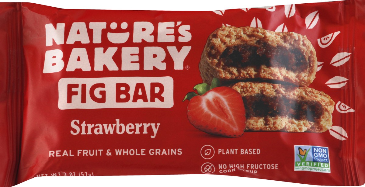 slide 2 of 12, Nature's Bakery Strawberry Bars Fig, 2 oz