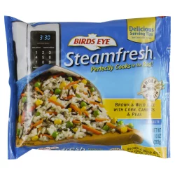 Birds Eye Steamfresh Selects Brown & Wild Rice with Corn, Carrots & Peas