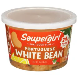 Soupergirl Portuguese White Bean Soup 16 oz