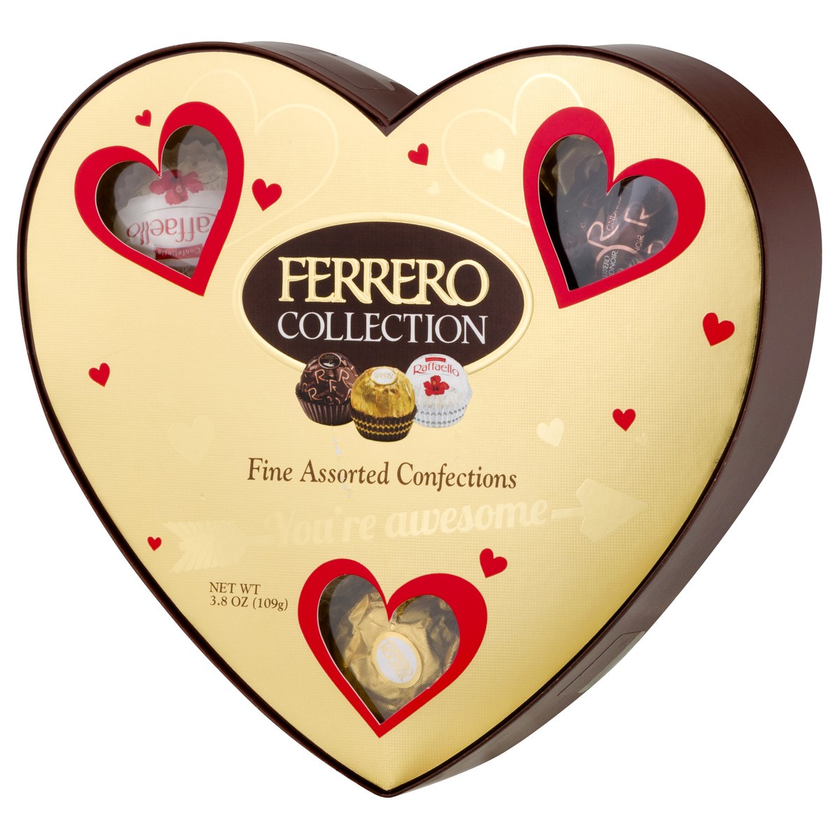 slide 3 of 10, Ferrero Collection Fine Assorted Confections 3.8 oz, 3.8 oz