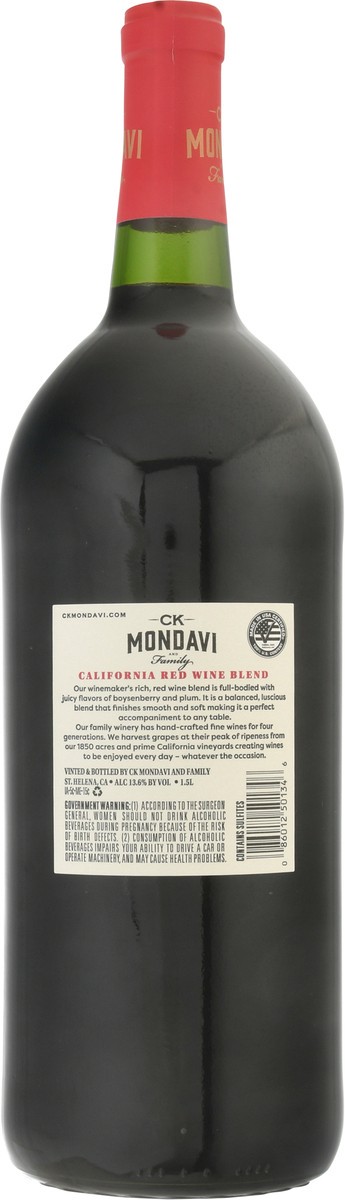 slide 5 of 12, CK Mondavi California Red Wine Blend 1.5 lt, 1.50 liter