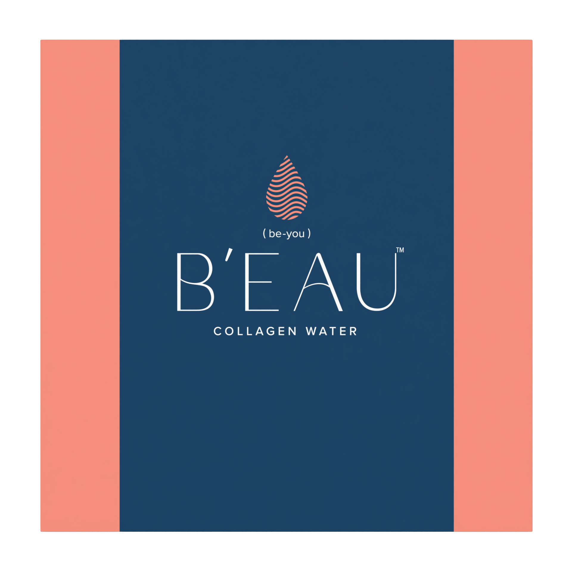 slide 3 of 4, B'eau B''EAU Collagen Water, Strawberry Peach Flavored Water, 12 Fl Oz, 4 ct