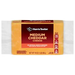Harris Teeter Medium Cheddar Cheese