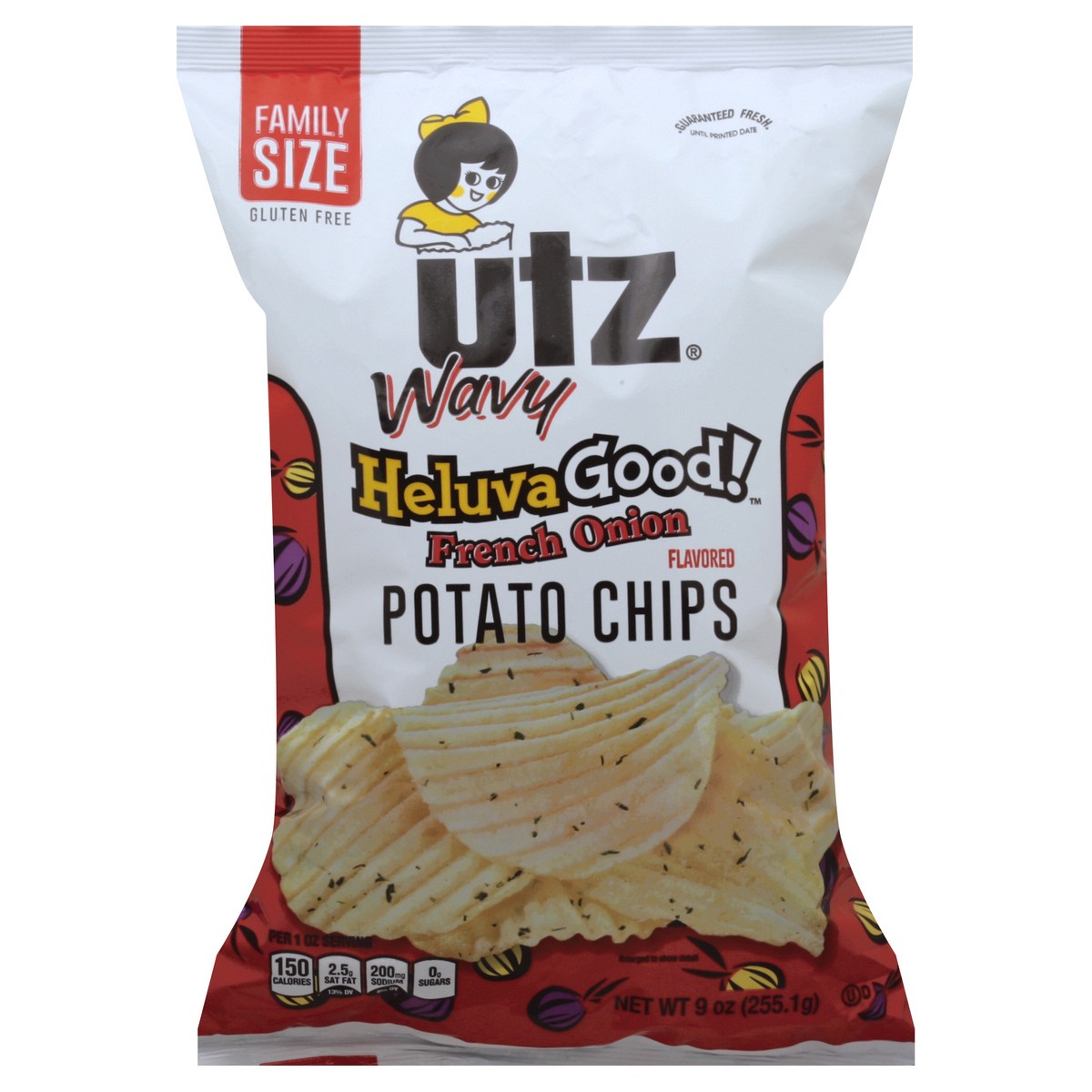 slide 5 of 6, Utz Potato Chips 9 oz, 9 oz