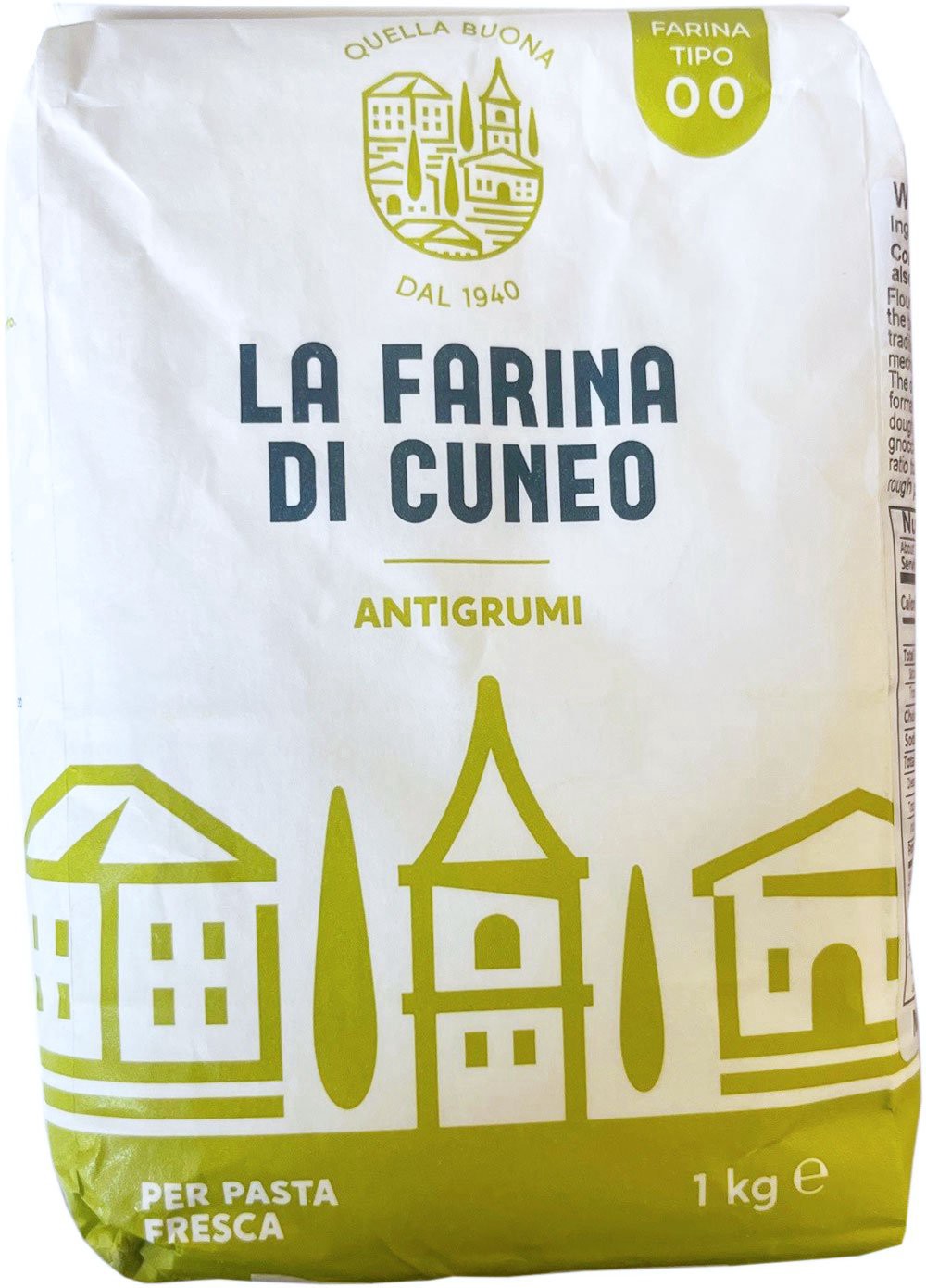slide 1 of 1, La Farina d Cuneo Italian "00" Pasta Flour, 35.2 oz