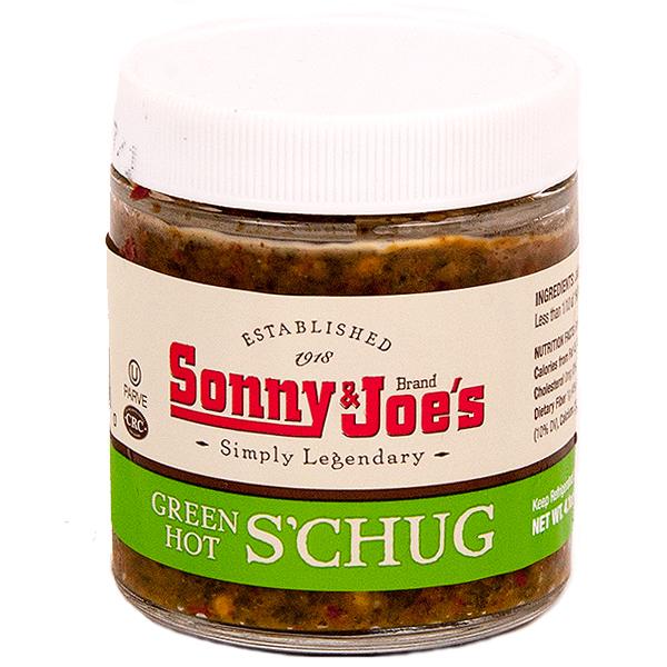 slide 1 of 1, Sonny & Joe's Green Hot S'Chug (Hot Sauce) - Kosher For Passover, 4.1 oz