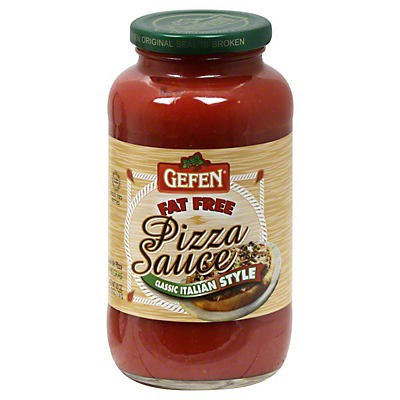 slide 1 of 2, Gefen Fat Free Pizza Sauce, 26 oz