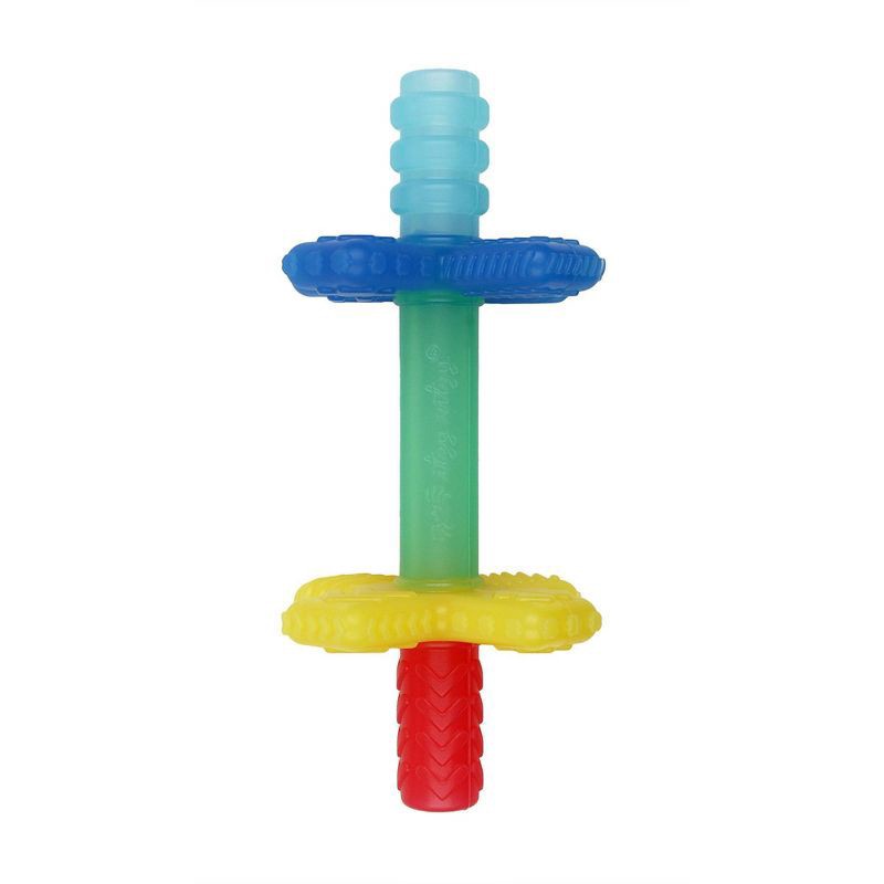 slide 8 of 11, Itzy Ritzy Teensy Tubes Rattle - Blue and Red, 1 ct