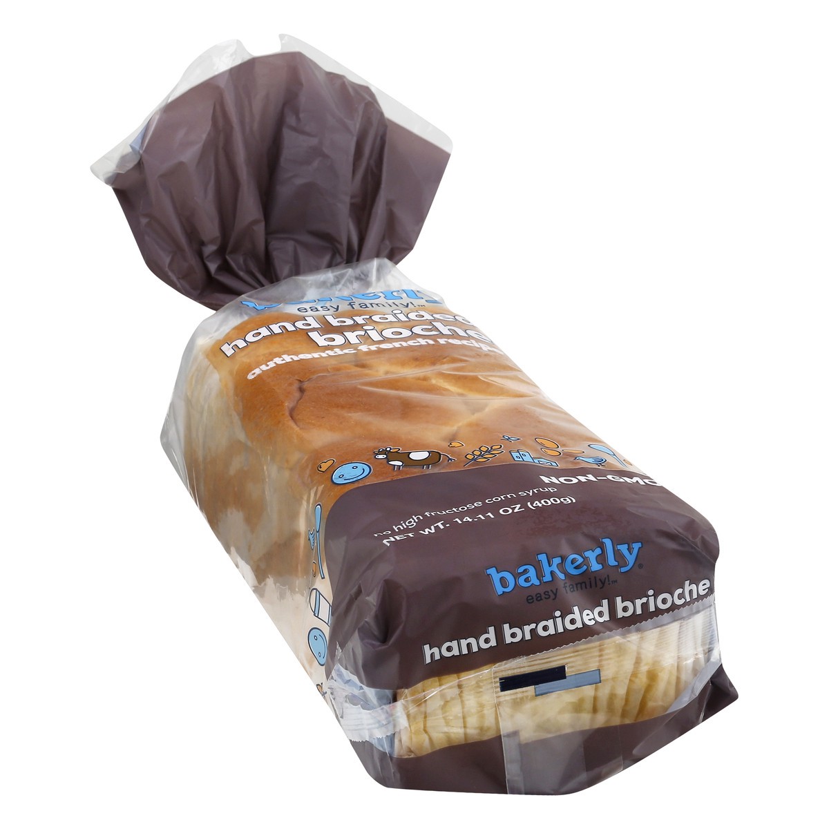 slide 4 of 13, bakerly Braided Brioche Bread, 14.11 oz