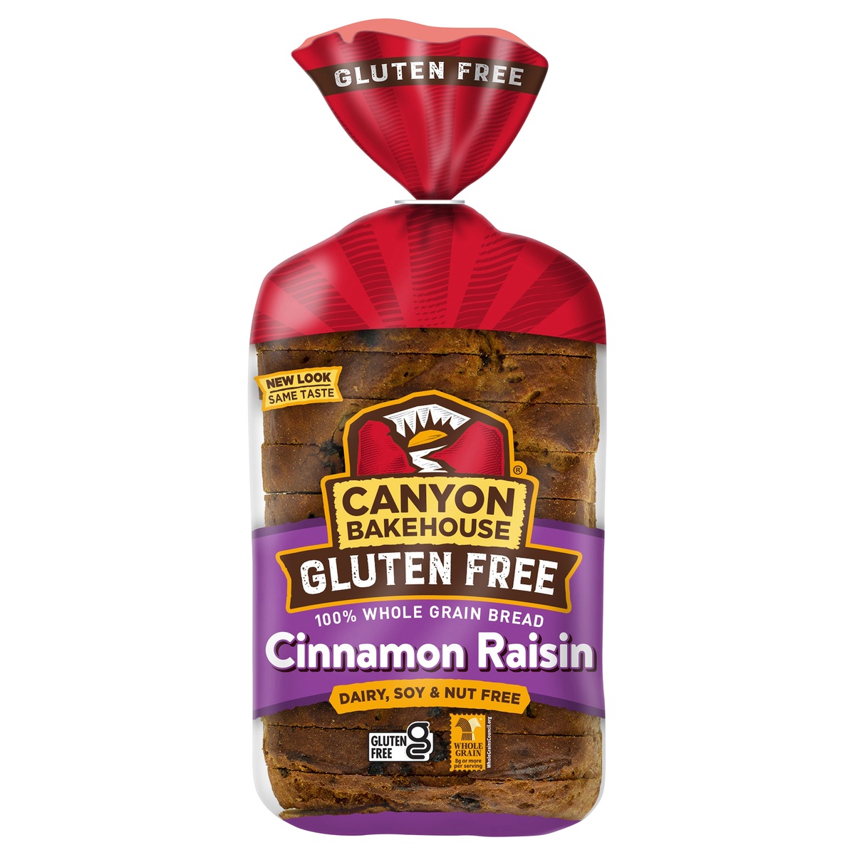 slide 1 of 1, Canyon Bakehouse Gluten Free Cinnamon Raisin Bread, 18 oz