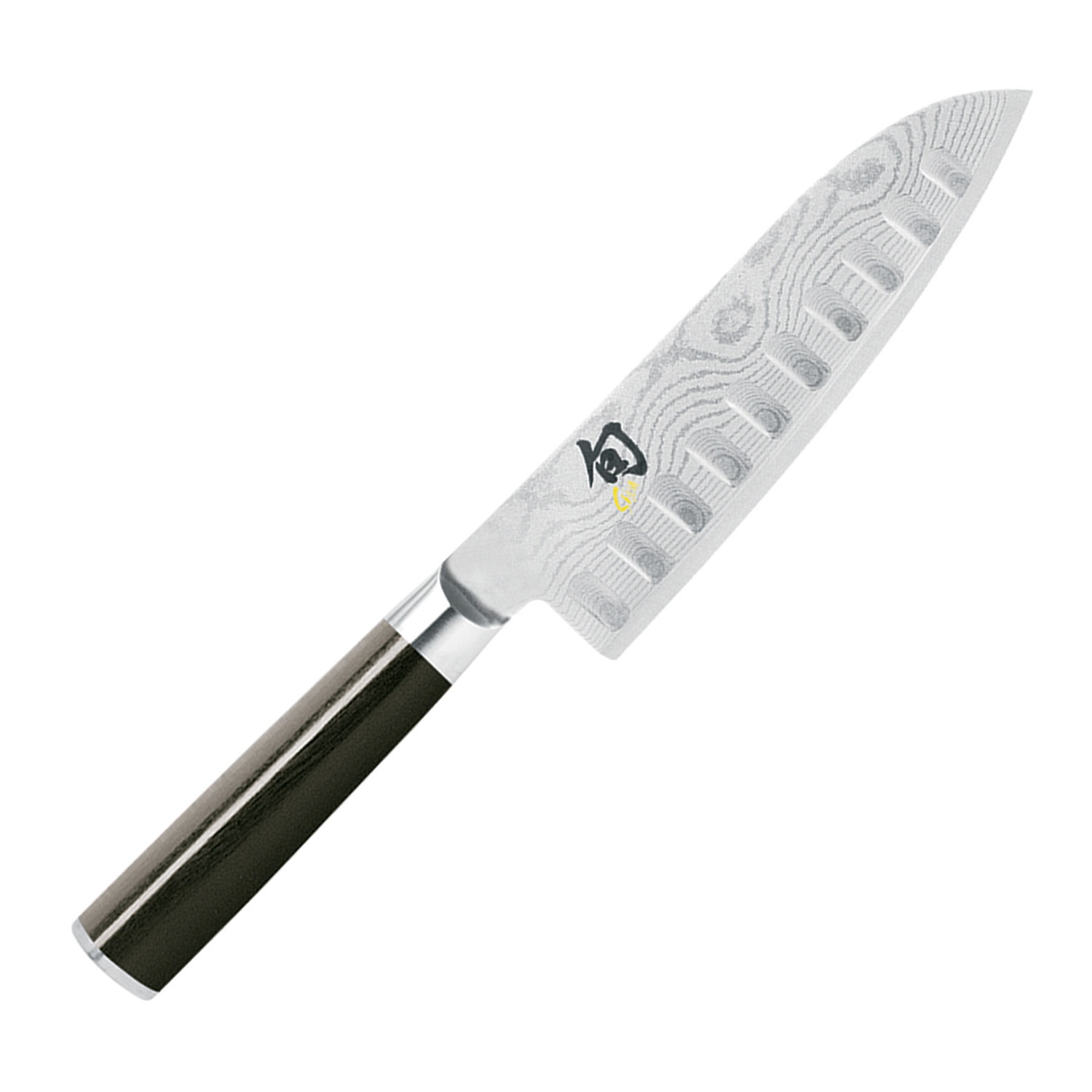 slide 1 of 1, Shun Classic Hollow-Edge Santoku, 7 in